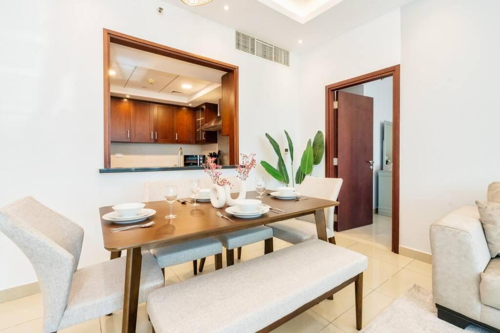 New! Luxury 3Bedroom With Spectacular Burj Views Downtown 迪拜 外观 照片