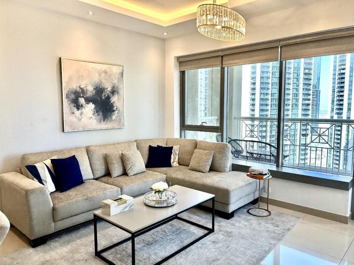New! Luxury 3Bedroom With Spectacular Burj Views Downtown 迪拜 外观 照片