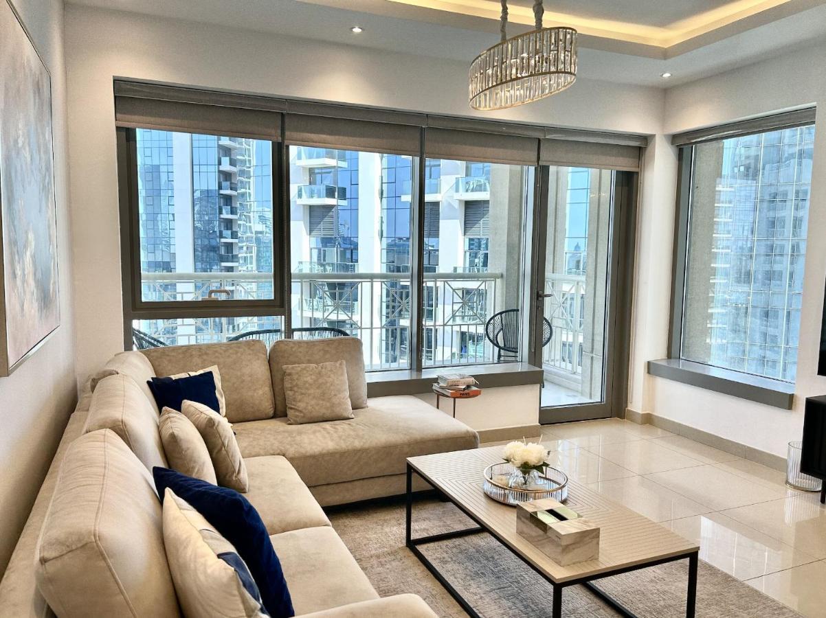 New! Luxury 3Bedroom With Spectacular Burj Views Downtown 迪拜 外观 照片