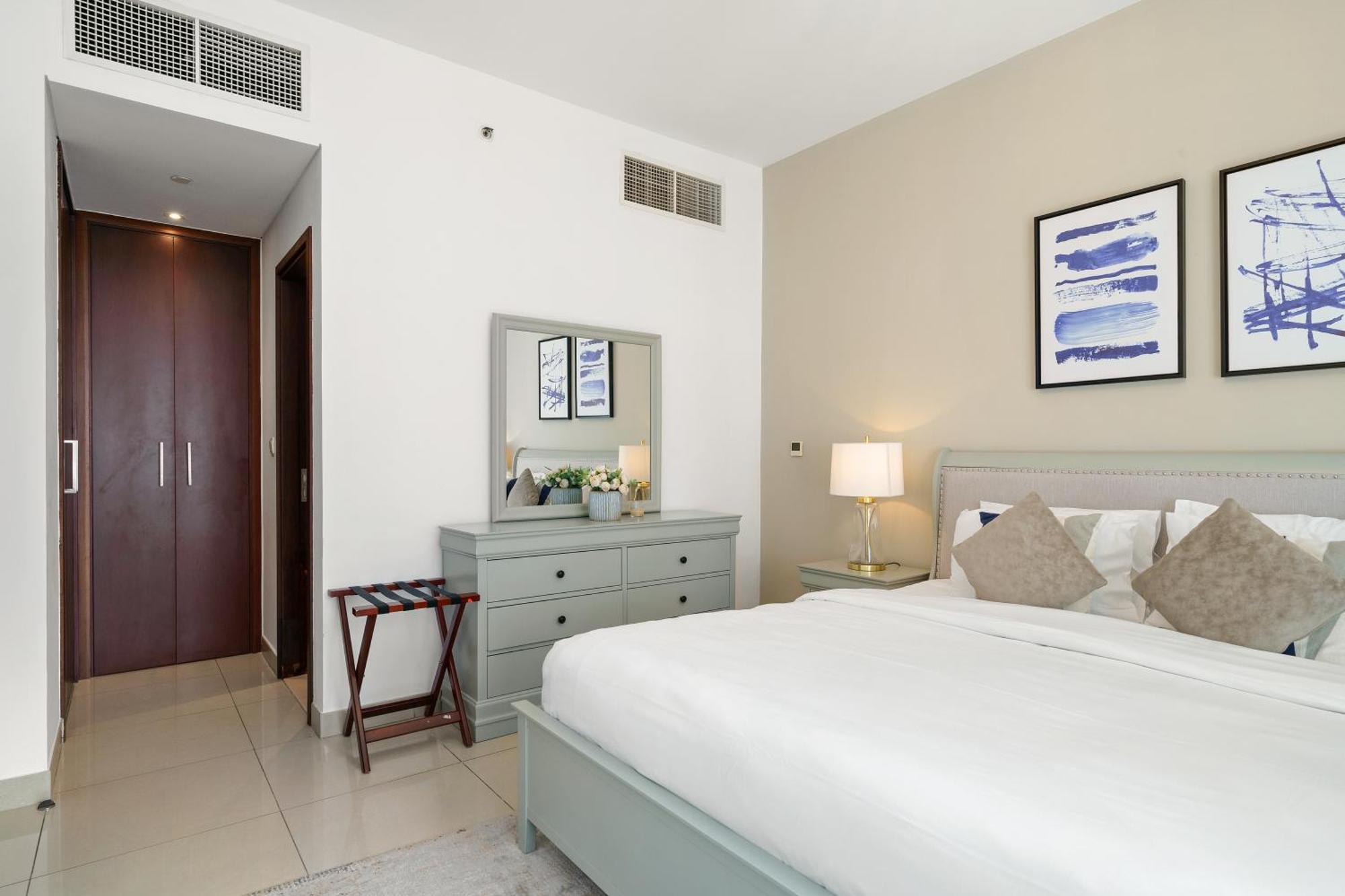 New! Luxury 3Bedroom With Spectacular Burj Views Downtown 迪拜 外观 照片