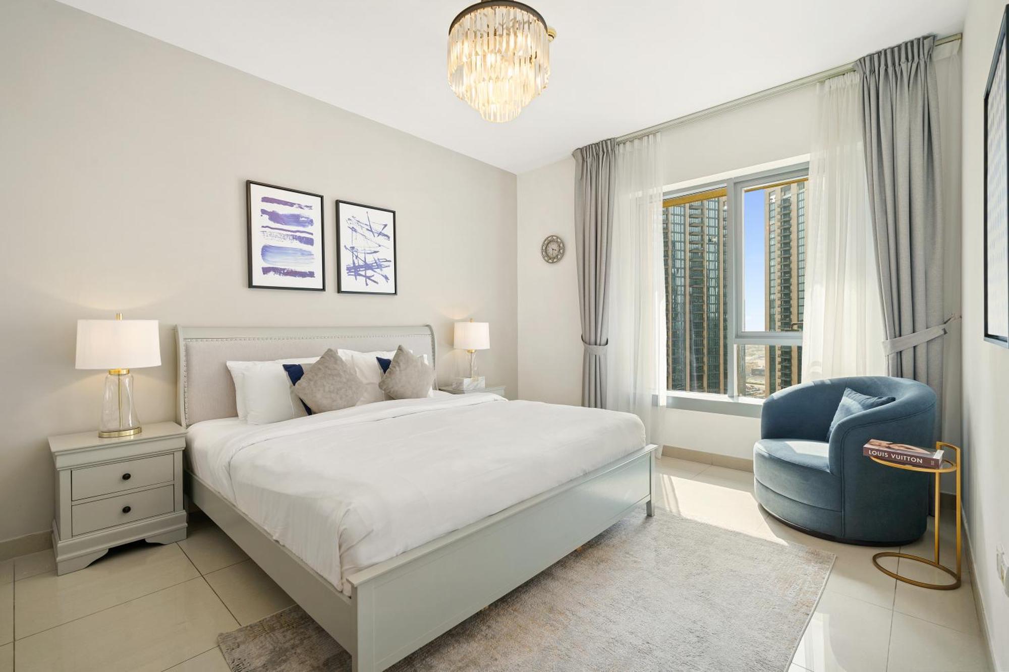 New! Luxury 3Bedroom With Spectacular Burj Views Downtown 迪拜 外观 照片