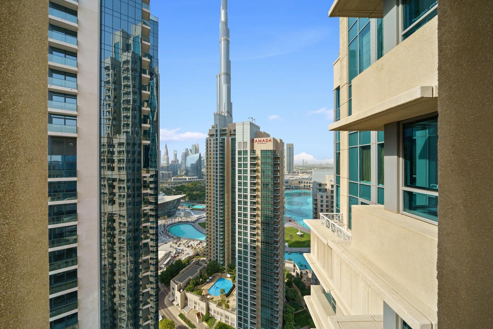 New! Luxury 3Bedroom With Spectacular Burj Views Downtown 迪拜 外观 照片