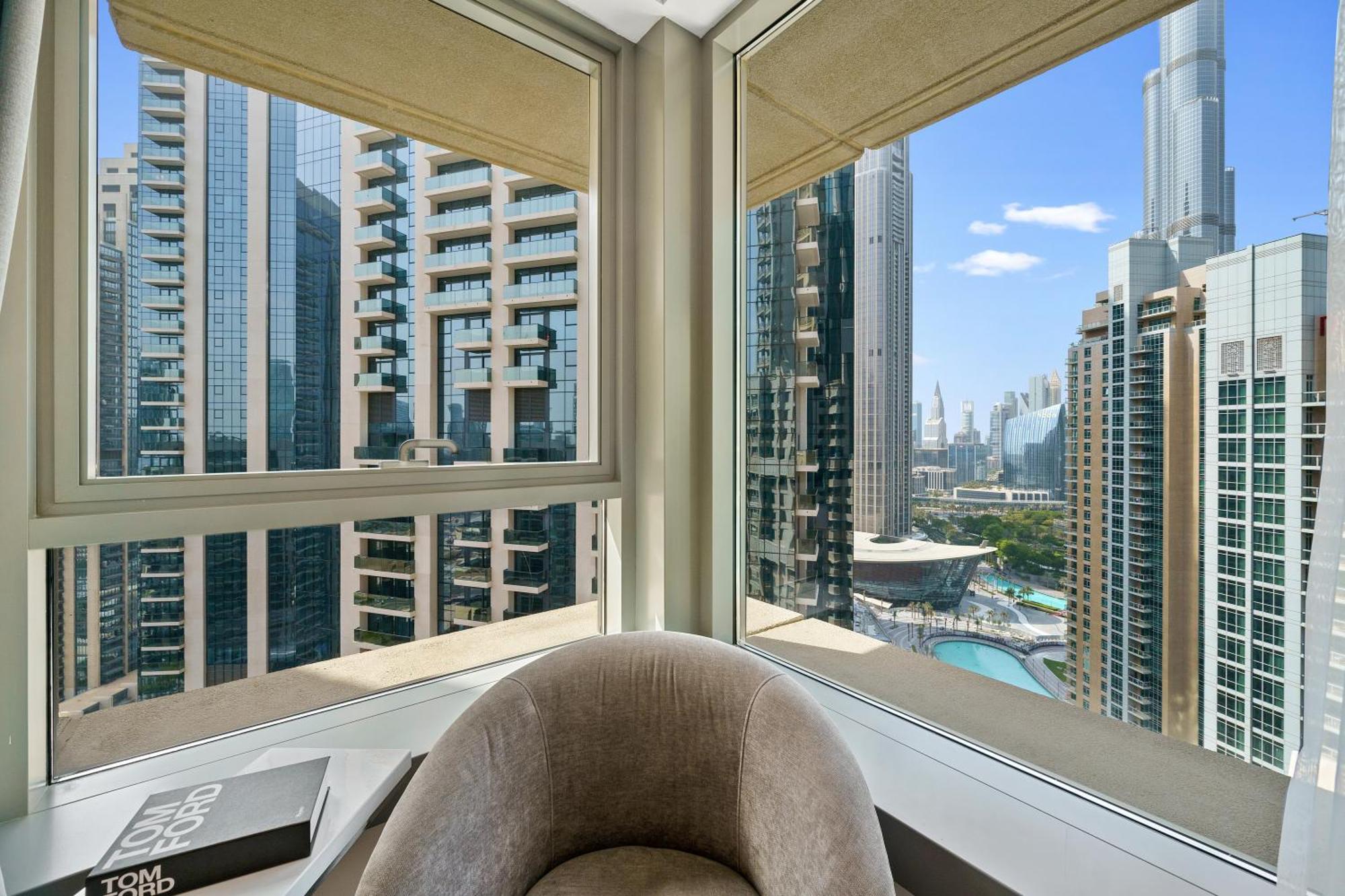 New! Luxury 3Bedroom With Spectacular Burj Views Downtown 迪拜 外观 照片